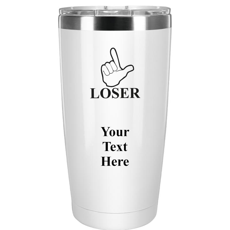TUMBLER 20OZ WHITE