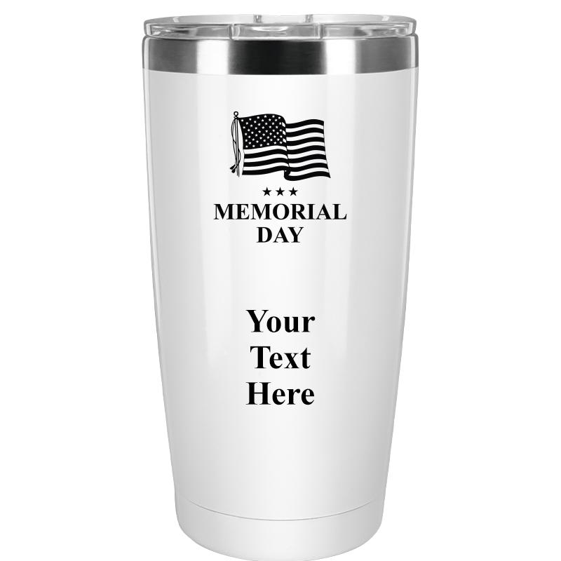 TUMBLER 20OZ WHITE