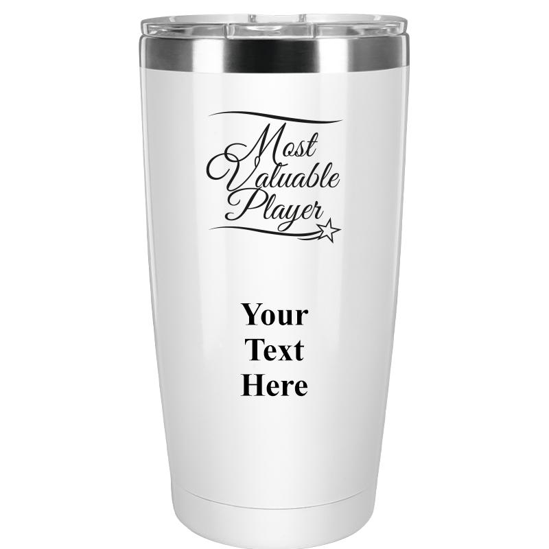 TUMBLER 20OZ WHITE