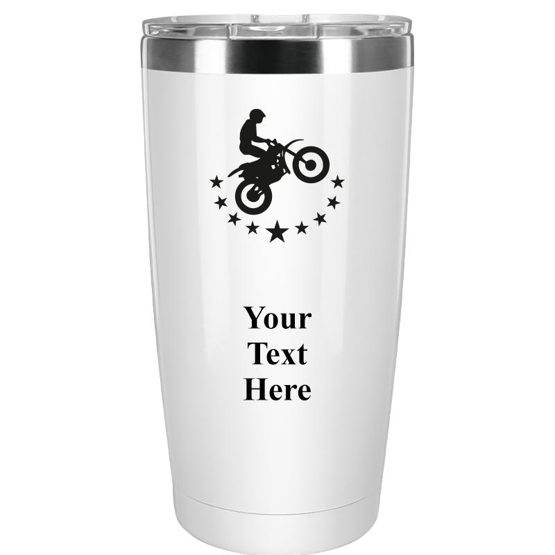 TUMBLER 20OZ WHITE
