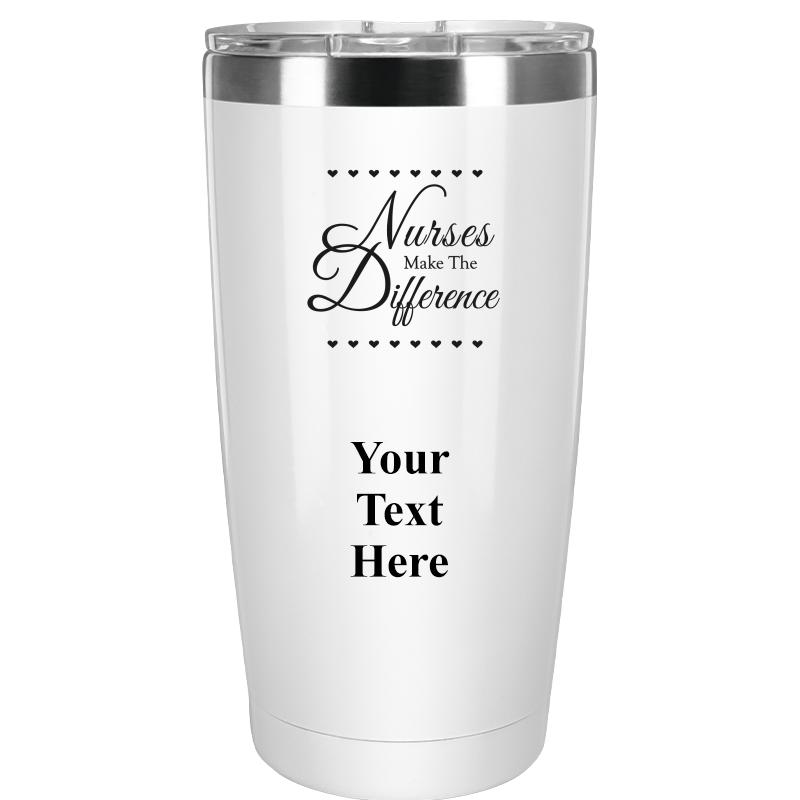 TUMBLER 20OZ WHITE