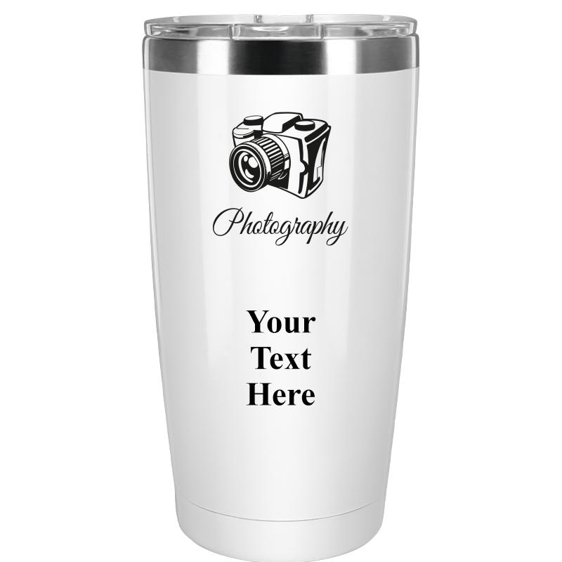TUMBLER 20OZ WHITE