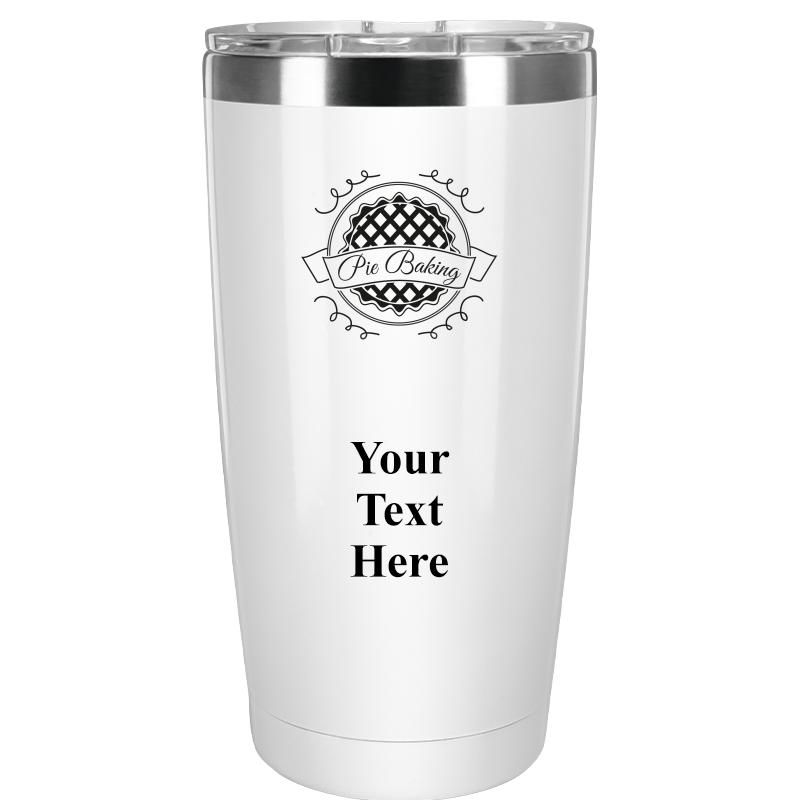 TUMBLER 20OZ WHITE