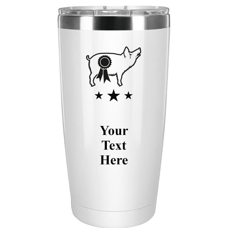 TUMBLER 20OZ WHITE