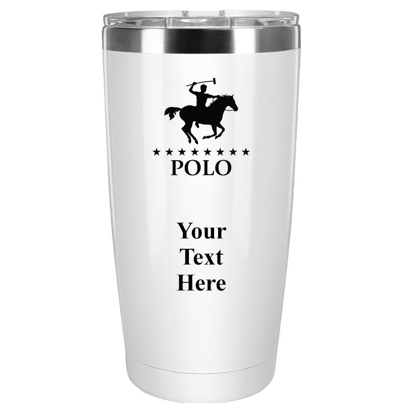 TUMBLER 20OZ WHITE