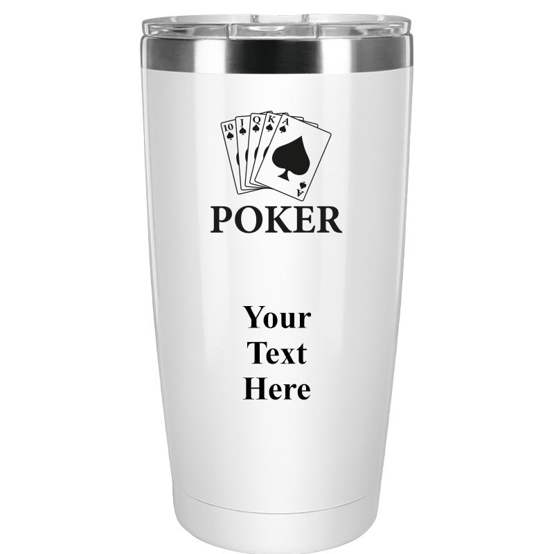 TUMBLER 20OZ WHITE