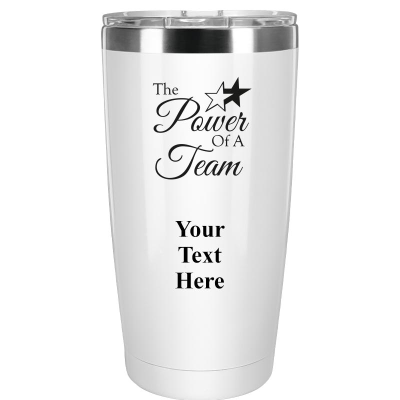 TUMBLER 20OZ WHITE