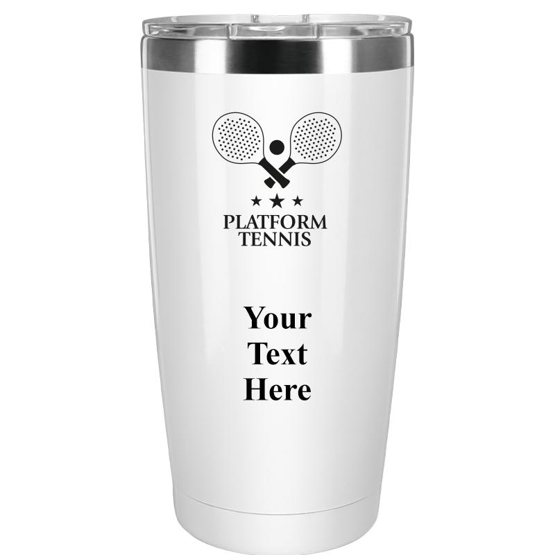 TUMBLER 20OZ WHITE