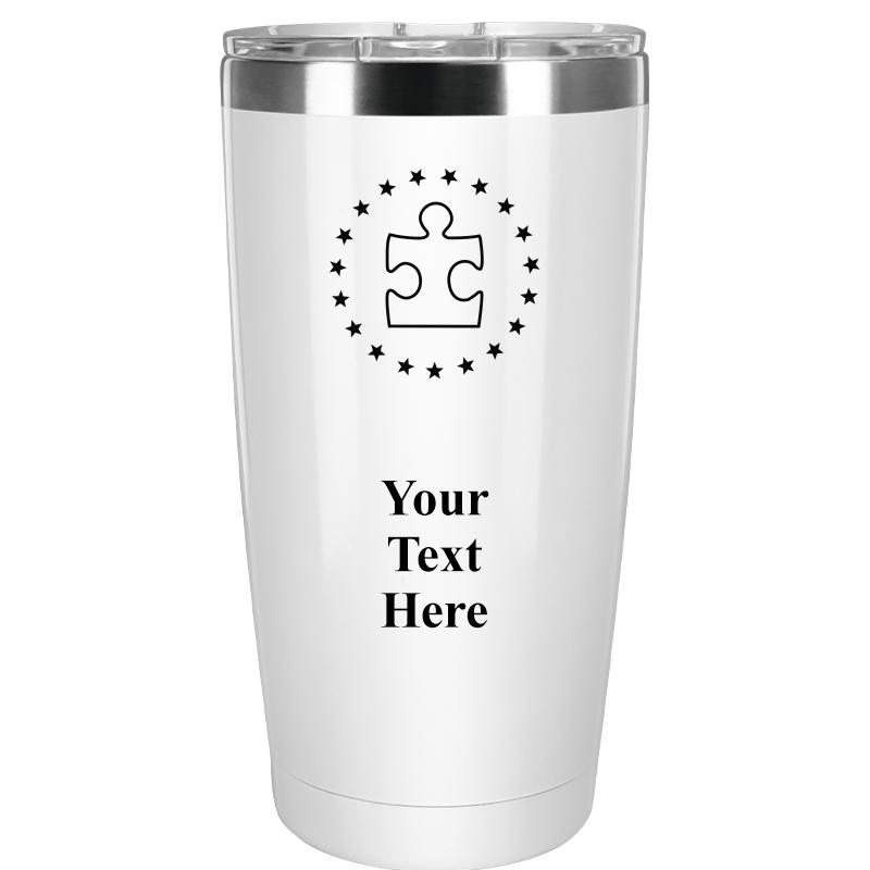 TUMBLER 20OZ WHITE