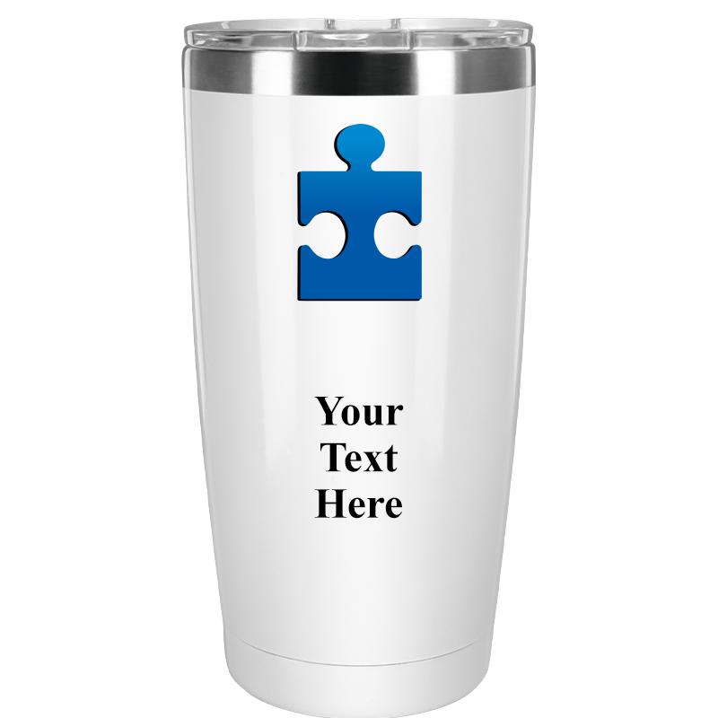 TUMBLER 20OZ WHITE