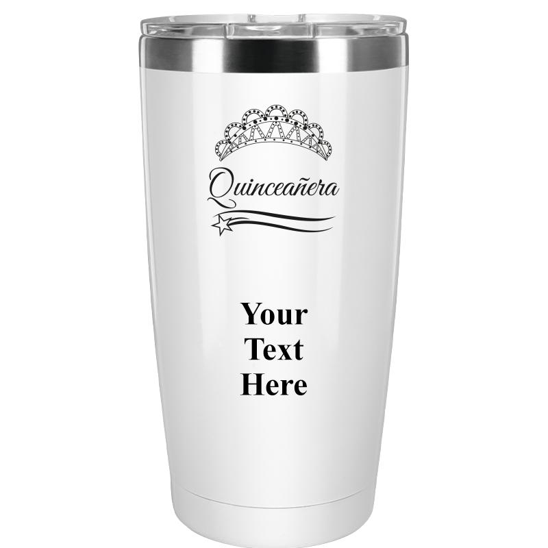 TUMBLER 20OZ WHITE