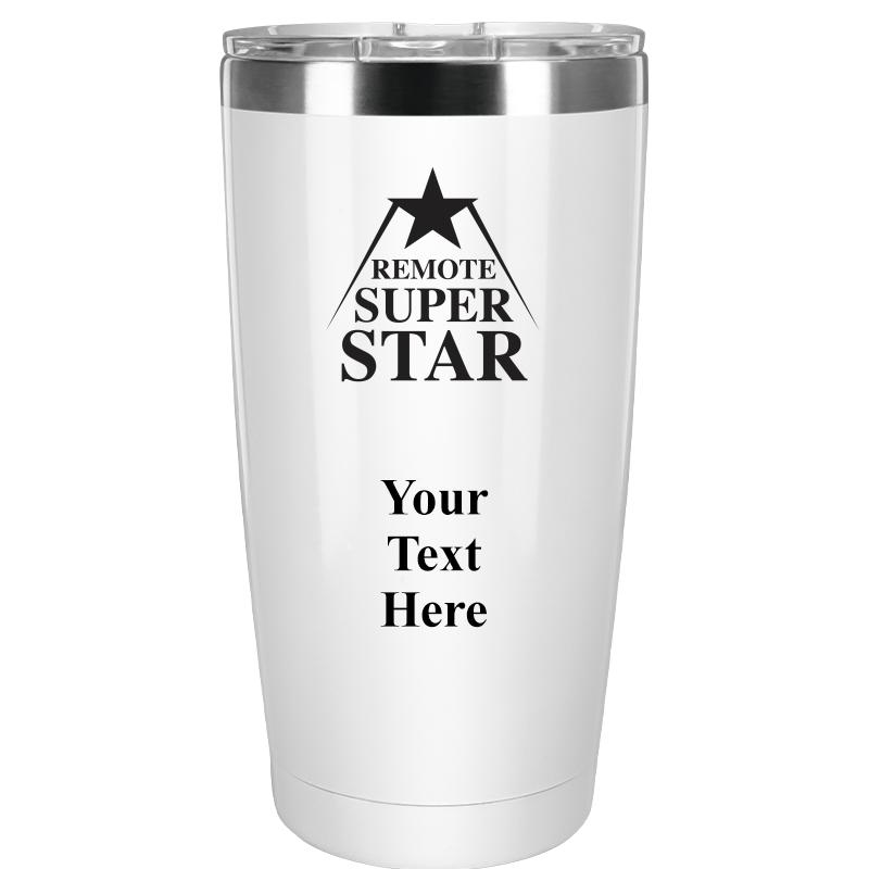 TUMBLER 20OZ WHITE
