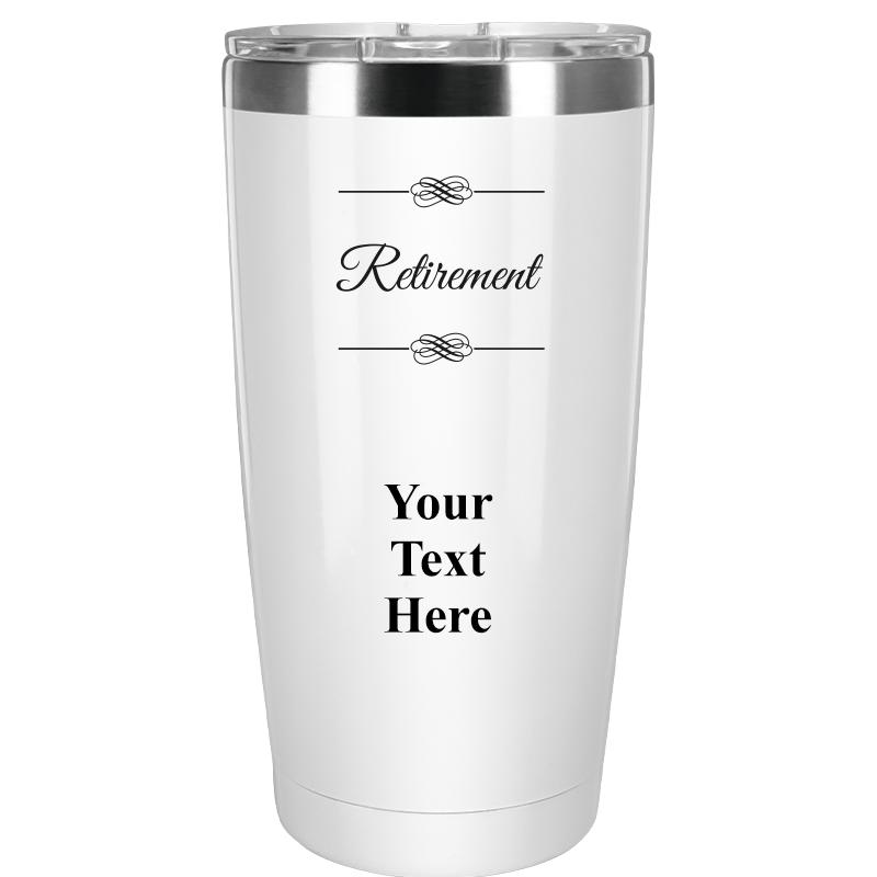 TUMBLER 20OZ WHITE