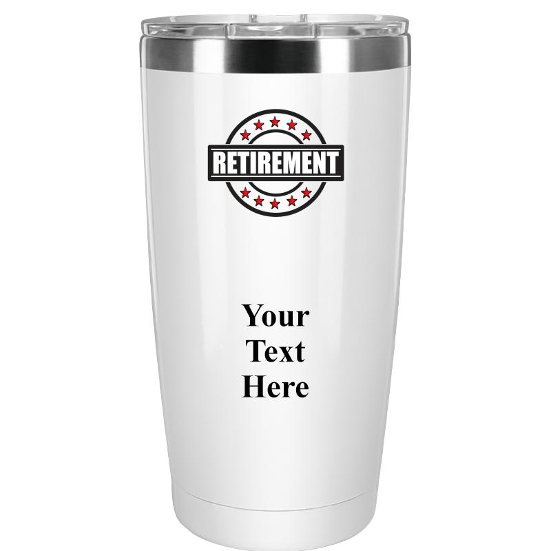 TUMBLER 20OZ WHITE