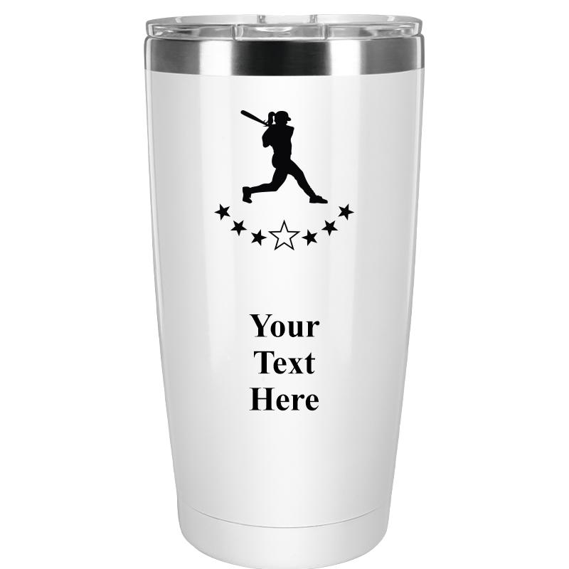 TUMBLER 20OZ WHITE