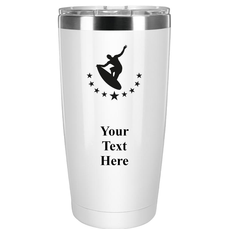 TUMBLER 20OZ WHITE