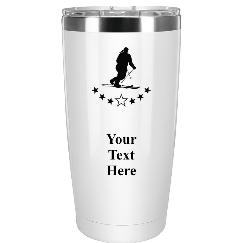 TUMBLER 20OZ WHITE