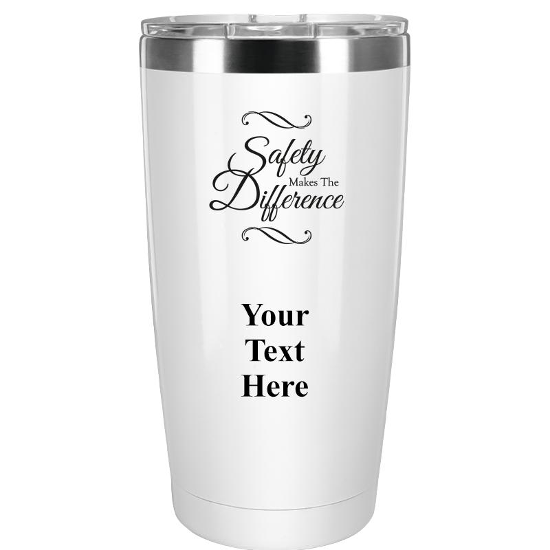 TUMBLER 20OZ WHITE