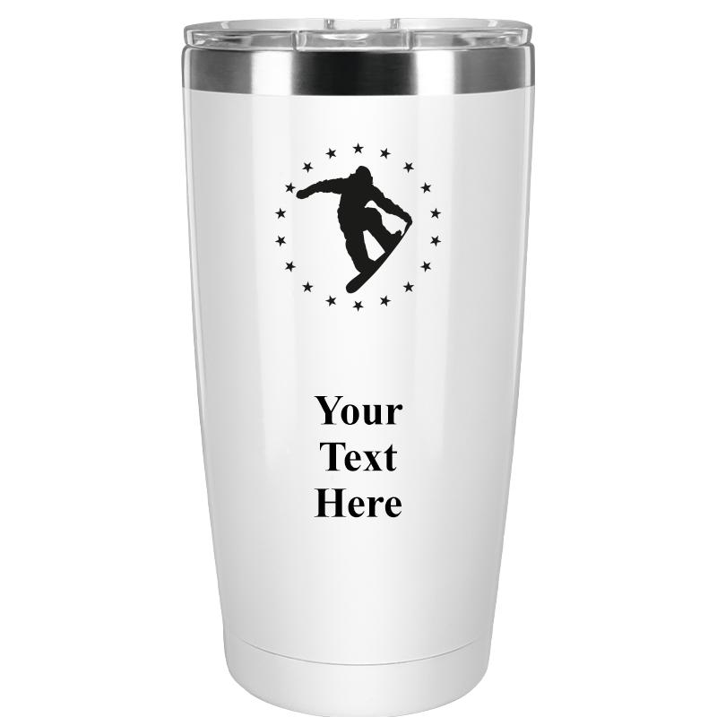 TUMBLER 20OZ WHITE