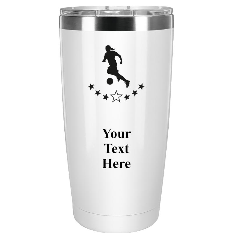 TUMBLER 20OZ WHITE