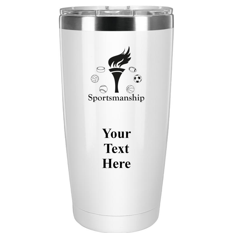 TUMBLER 20OZ WHITE