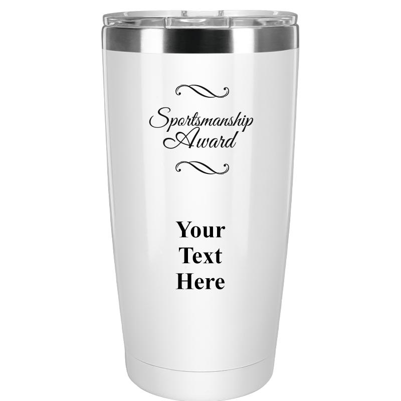 TUMBLER 20OZ WHITE