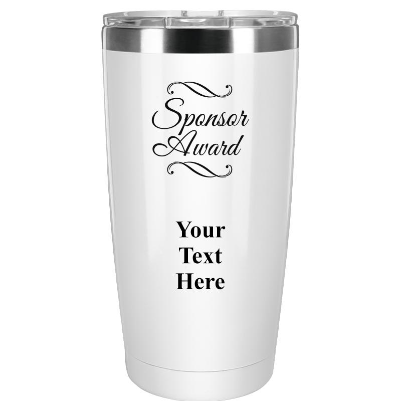 TUMBLER 20OZ WHITE