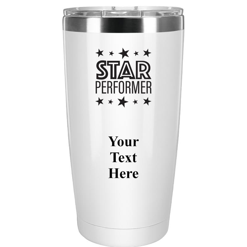 TUMBLER 20OZ WHITE