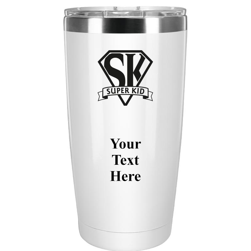 TUMBLER 20OZ WHITE