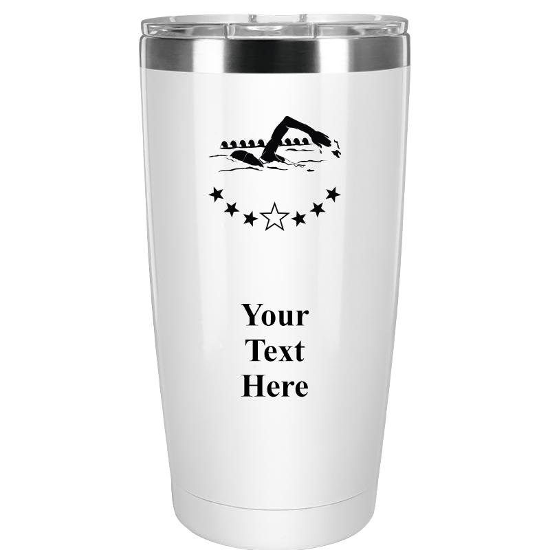 TUMBLER 20OZ WHITE