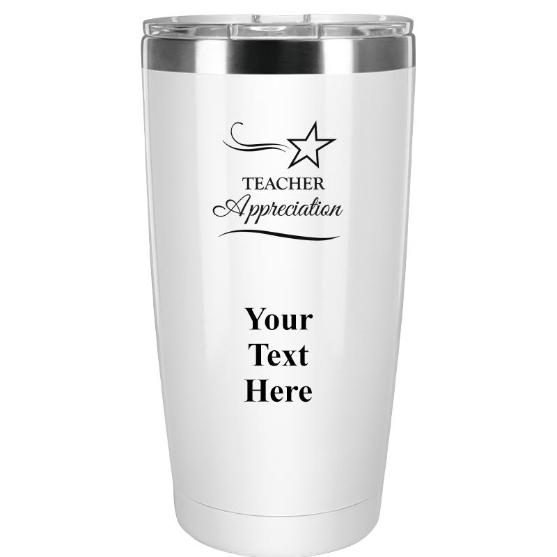 TUMBLER 20OZ WHITE