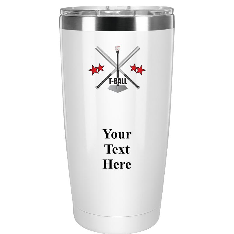 TUMBLER 20OZ WHITE