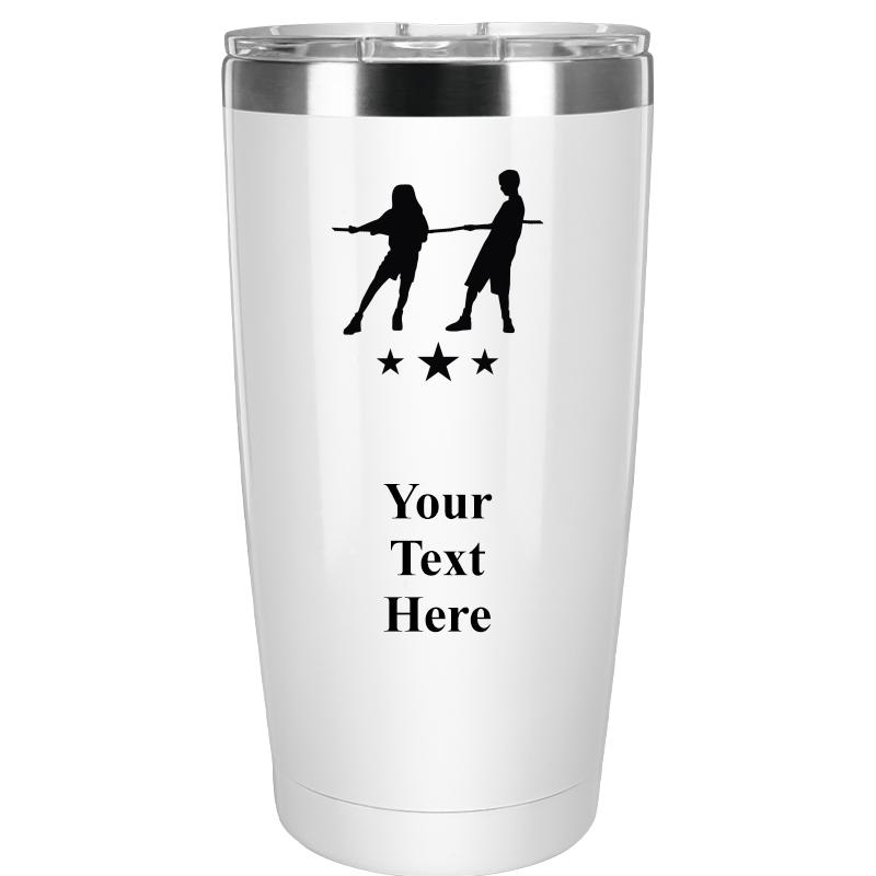 TUMBLER 20OZ WHITE