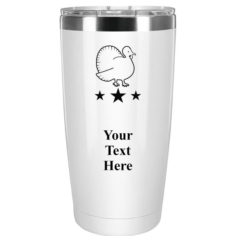 TUMBLER 20OZ WHITE