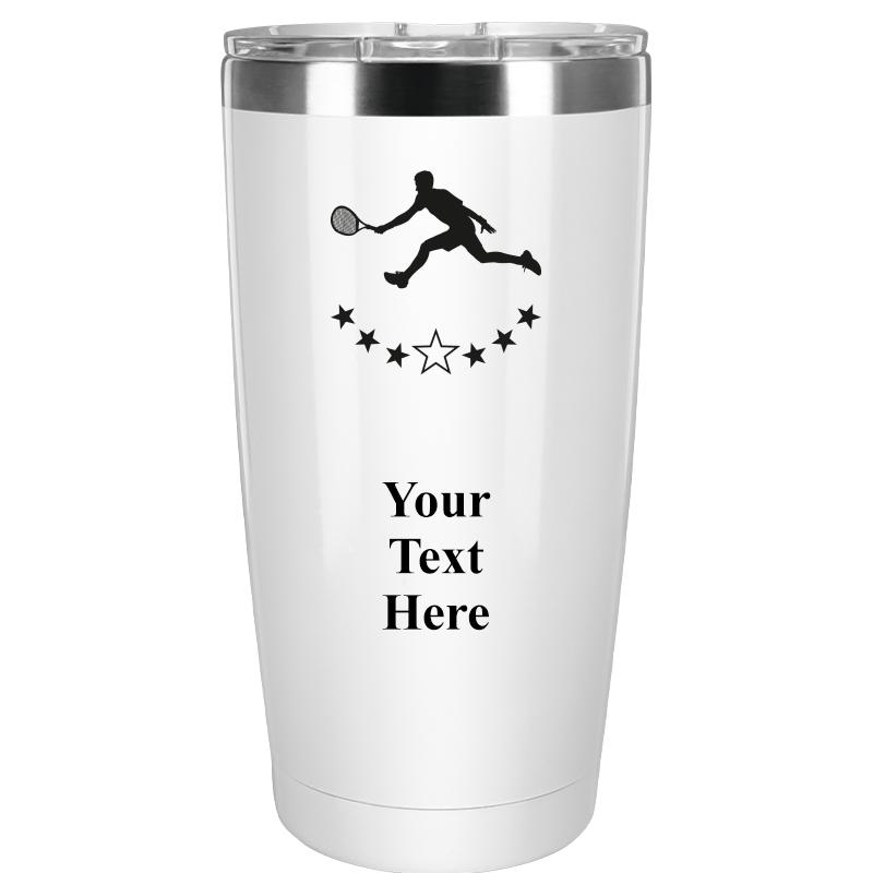 TUMBLER 20OZ WHITE