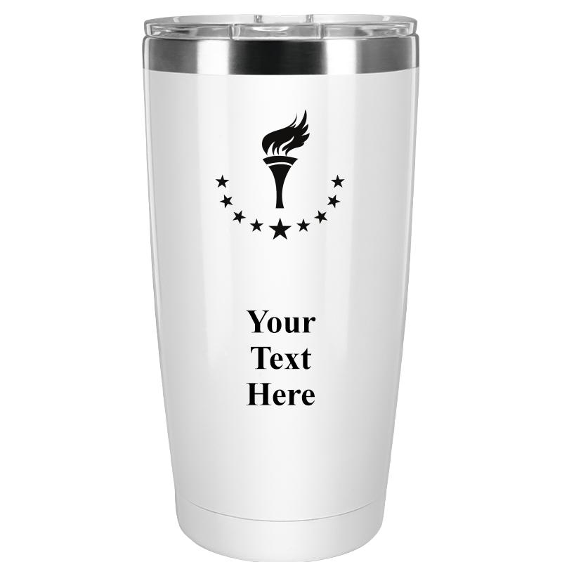 TUMBLER 20OZ WHITE