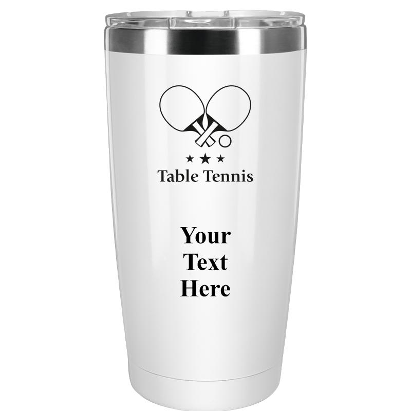 TUMBLER 20OZ WHITE