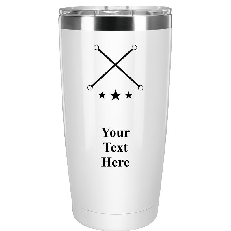 TUMBLER 20OZ WHITE