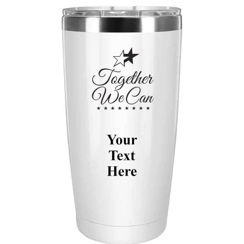 TUMBLER 20OZ WHITE