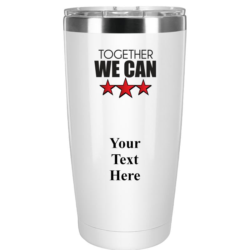 TUMBLER 20OZ WHITE