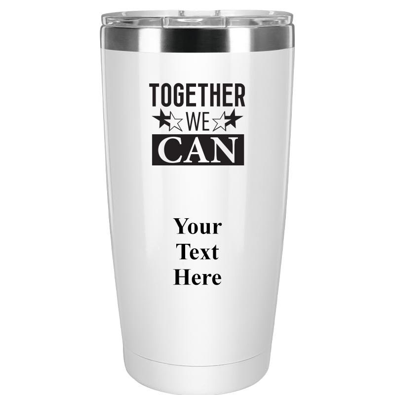 TUMBLER 20OZ WHITE