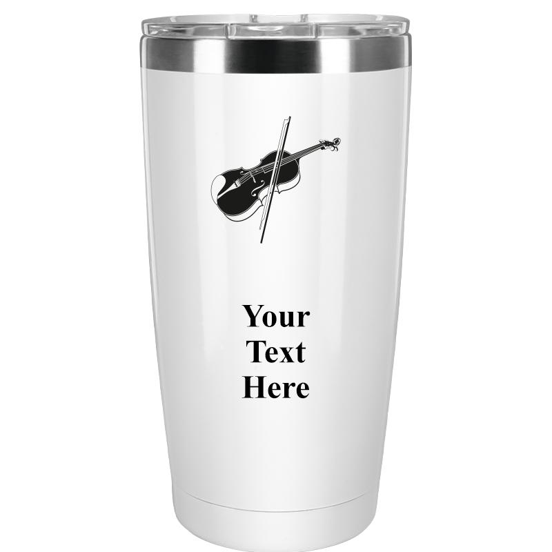 TUMBLER 20OZ WHITE