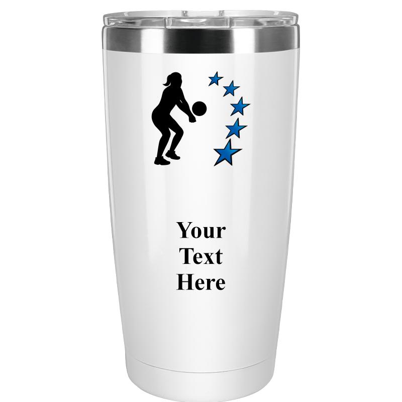 TUMBLER 20OZ WHITE