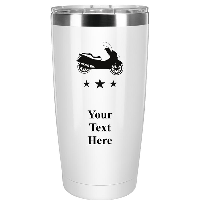 TUMBLER 20OZ WHITE