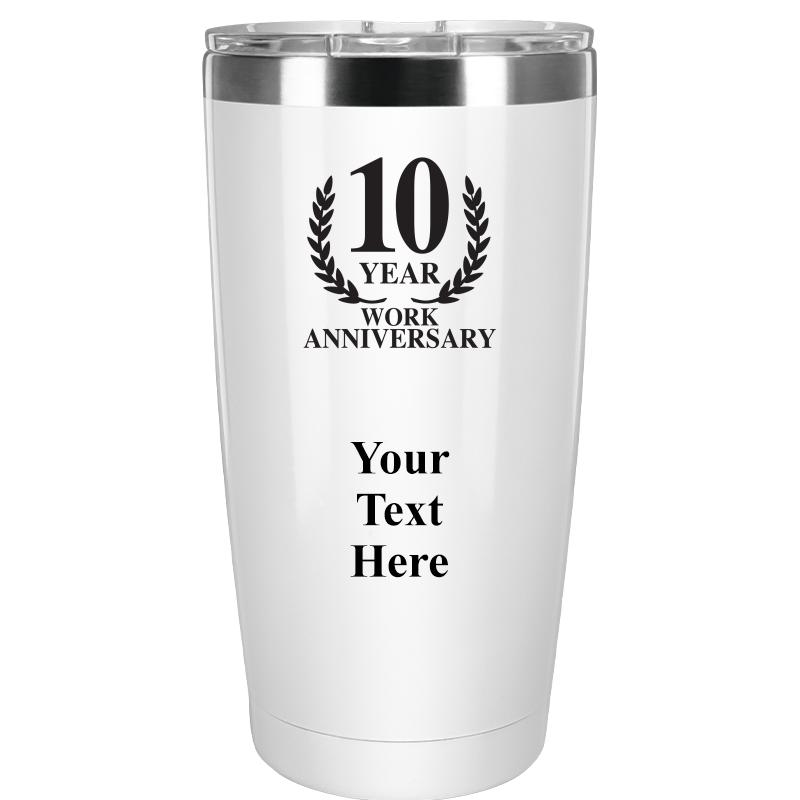TUMBLER 20OZ WHITE