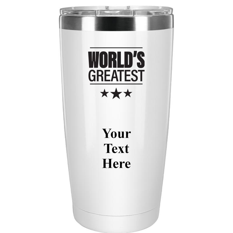 TUMBLER 20OZ WHITE