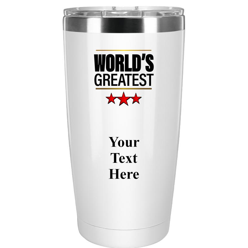TUMBLER 20OZ WHITE
