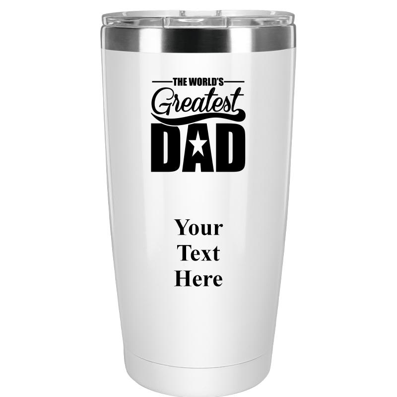TUMBLER 20OZ WHITE
