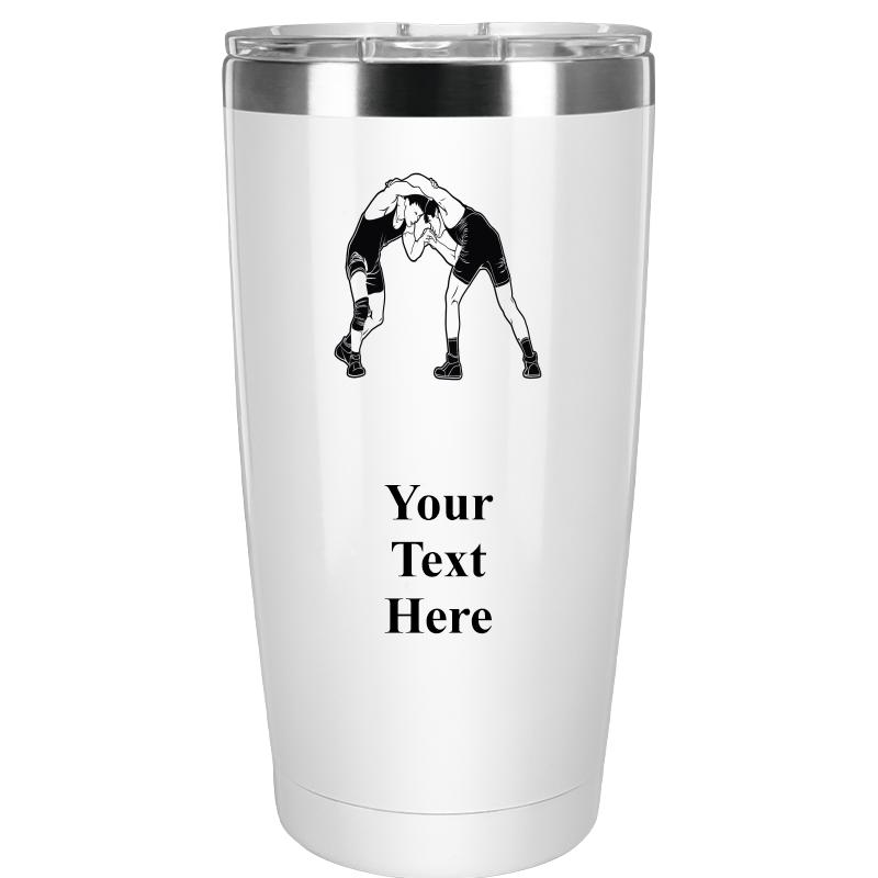 TUMBLER 20OZ WHITE