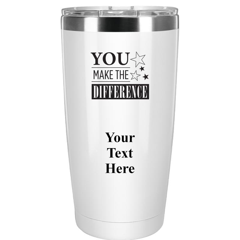 TUMBLER 20OZ WHITE